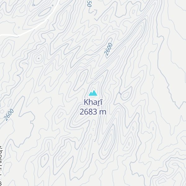 Map of Khaṟī