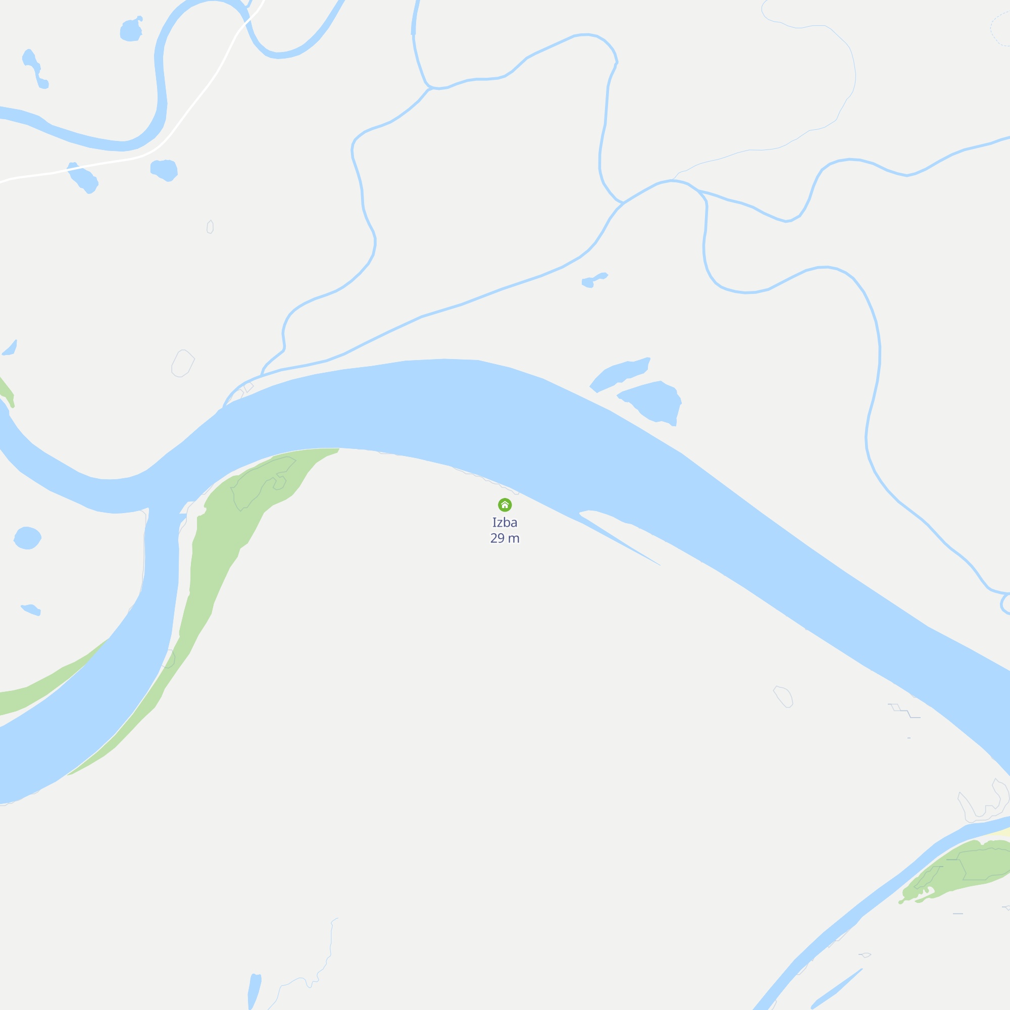 Izba map