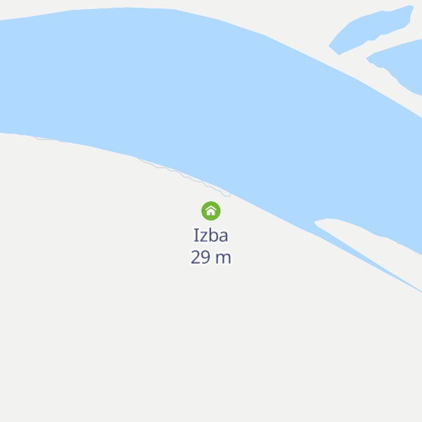 Map of Izba