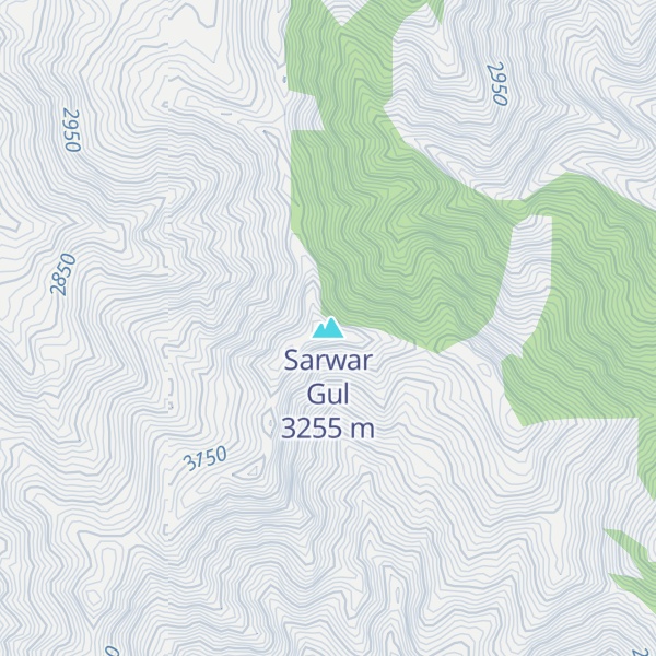 Map of Sarwar Gul