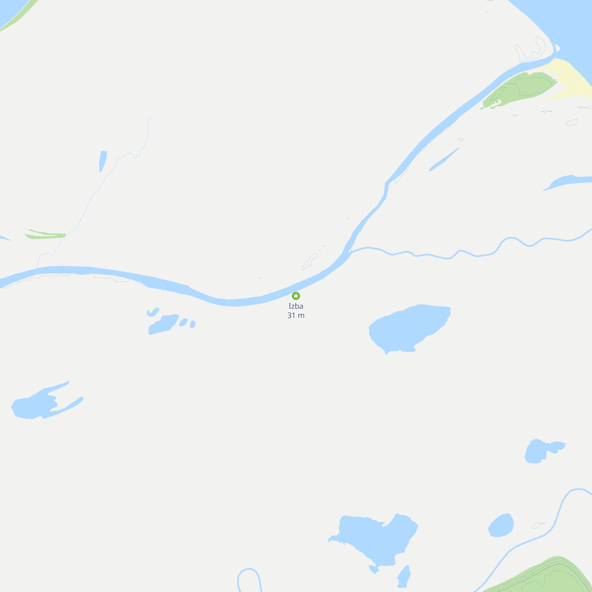 Izba map