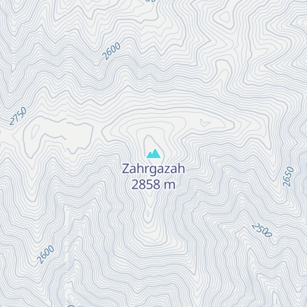 Map of Zahrgazah