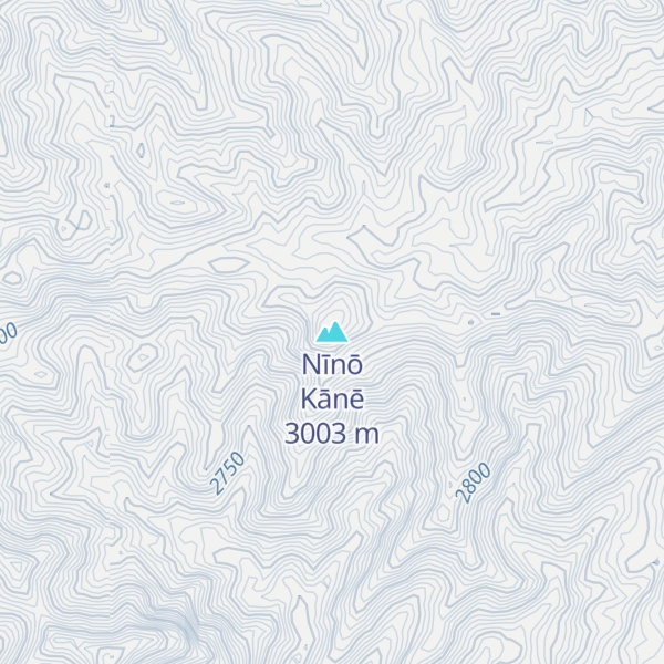Map of Nīnō Kānē