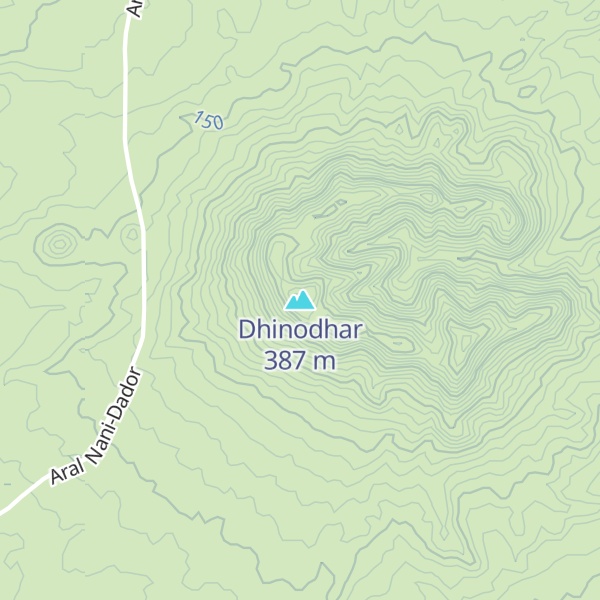 Map of Dhinodhar