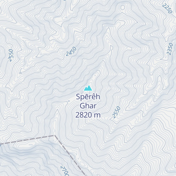 Map of Spērêh Ghar