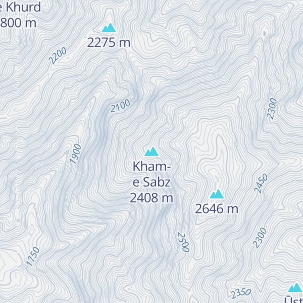 Map of Kham-e Sabz