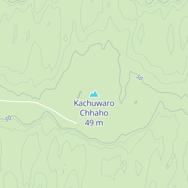 Map of Kachuwaro Chhaho