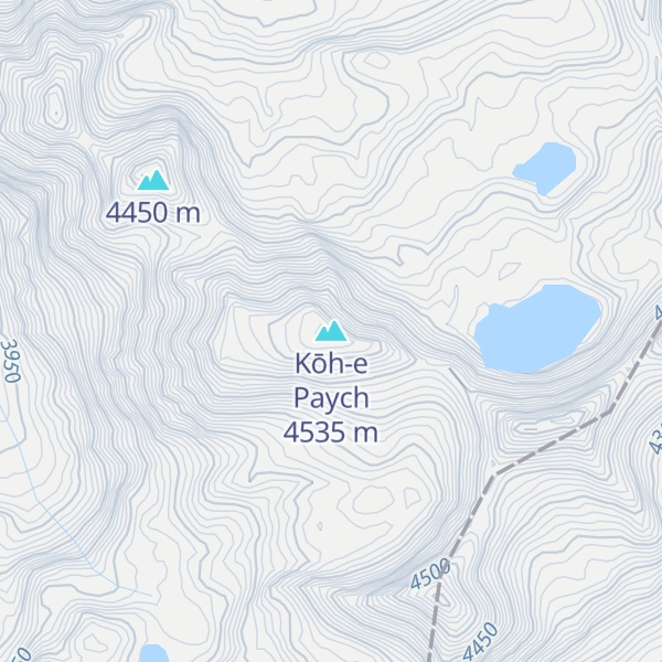 Map of Kōh-e Paych