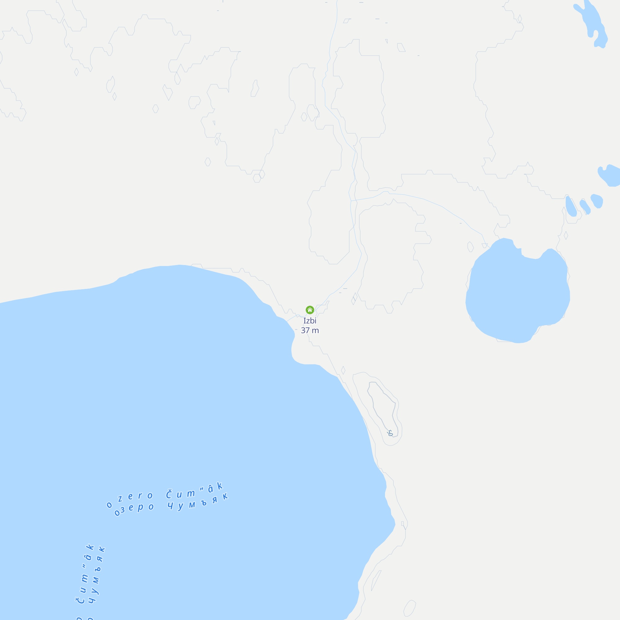 Izbi map