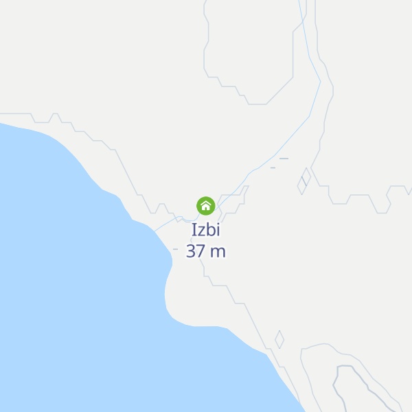 Map of Izbi
