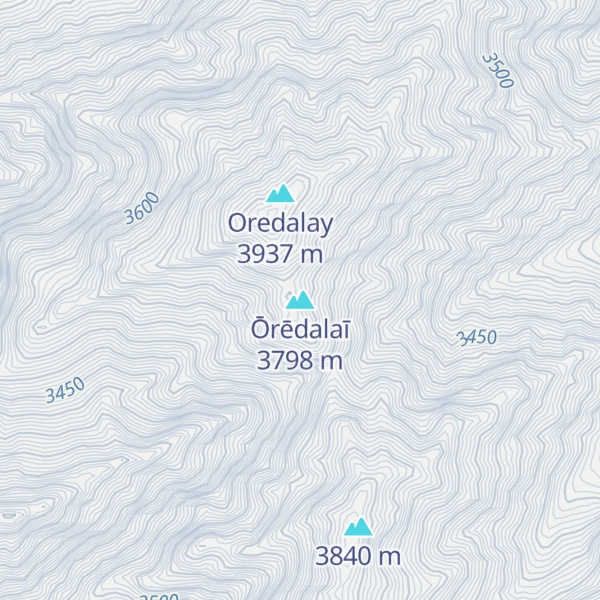 Map of Ōrēdalaī