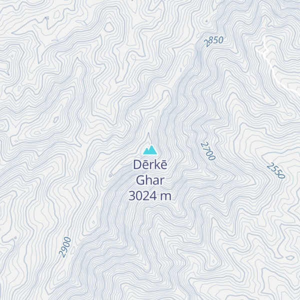 Map of Dērkē Ghar