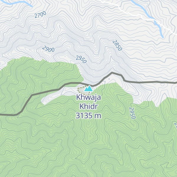 Map of Khwaja Khidr