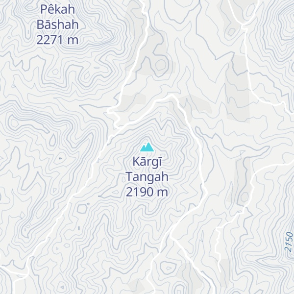 Map of Kārgī Tangah