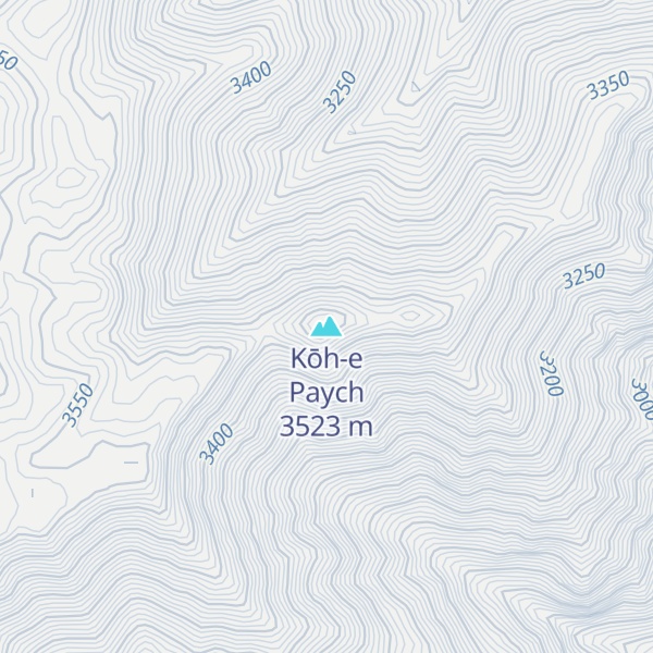 Map of Kōh-e Paych
