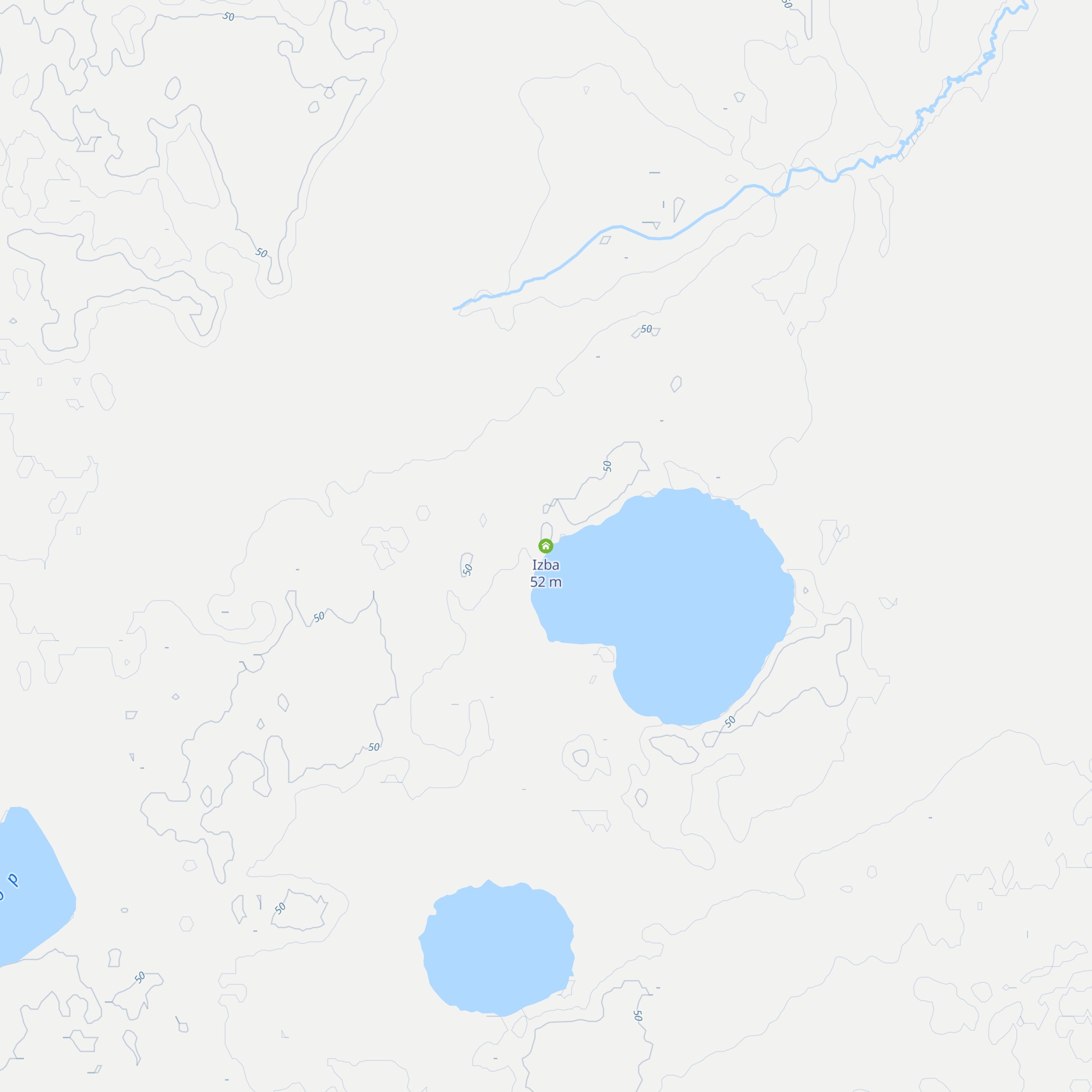Izba map