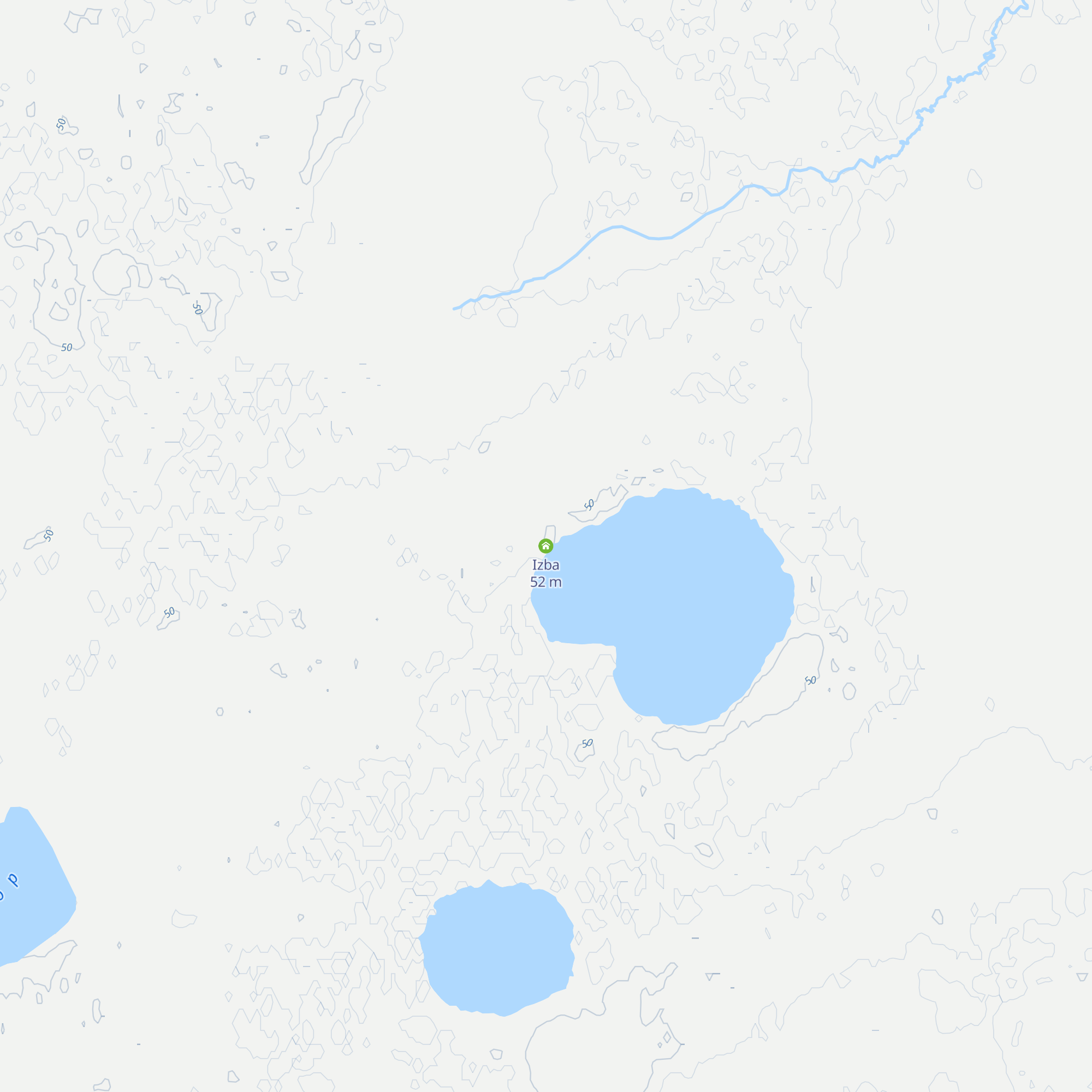 Izba map