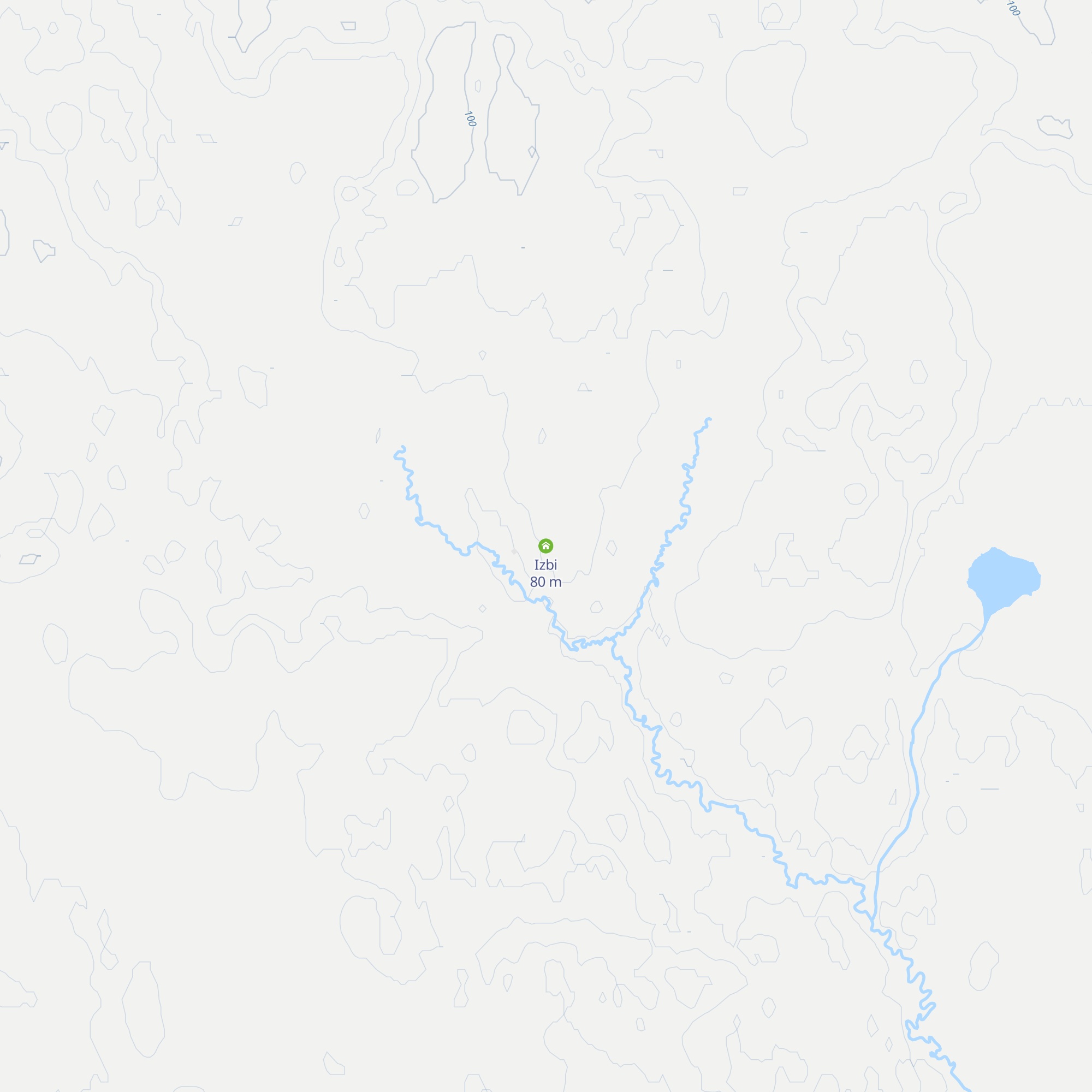 Izbi map