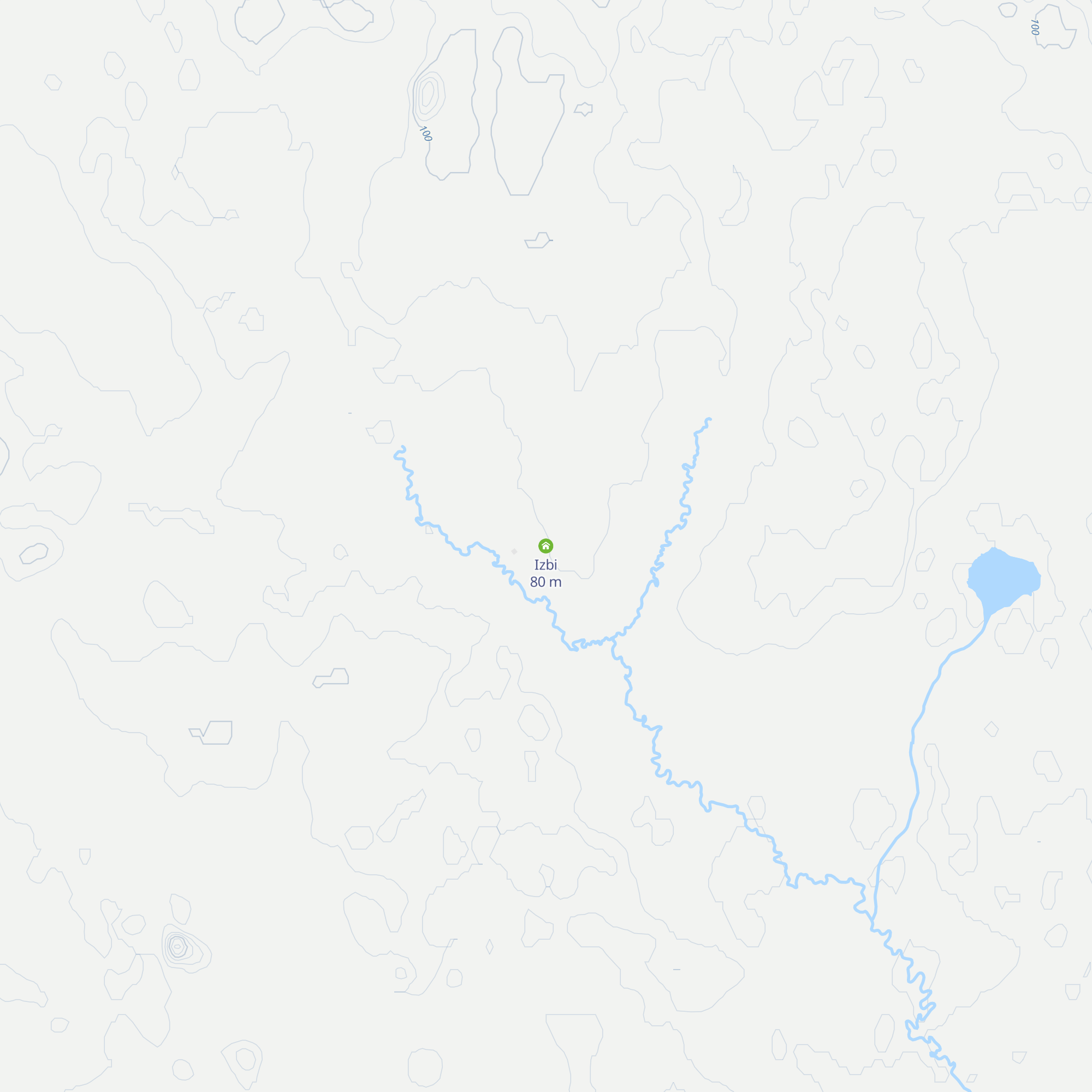 Izbi map