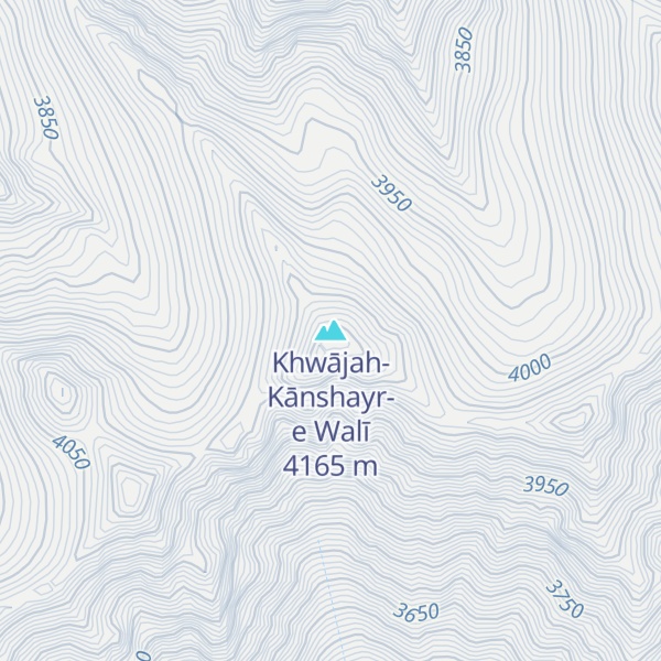 Map of Khwājah-Kānshayr-e Walī