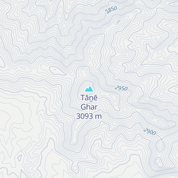 Map of Tāṉē Ghar