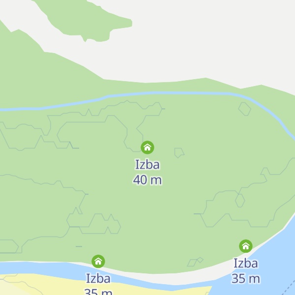 Map of Izba