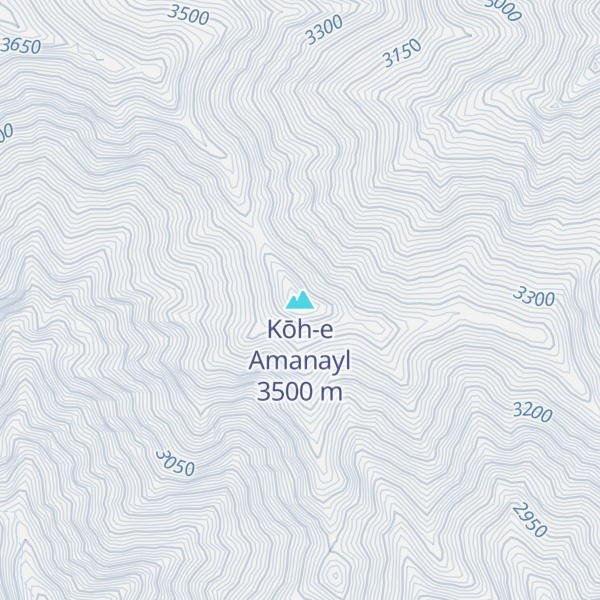 Map of Kōh-e Amanayl
