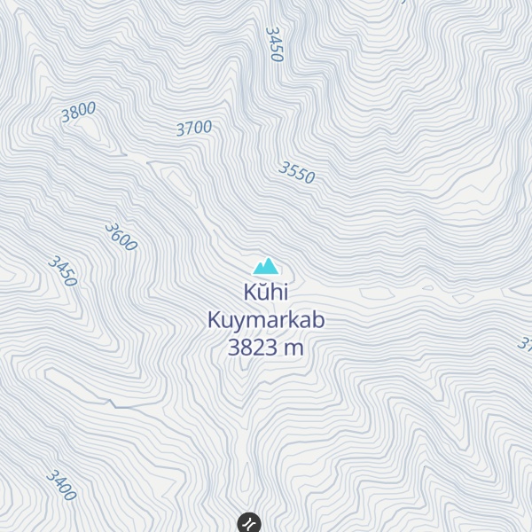 Map of Kŭhi Kuymarkab