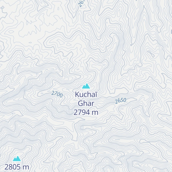 Map of Kuchaī Ghar