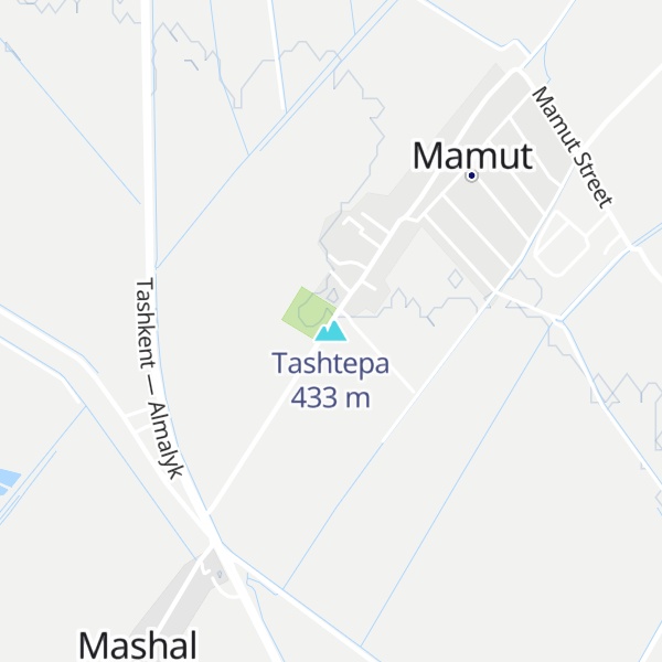 Map of Tashtepa