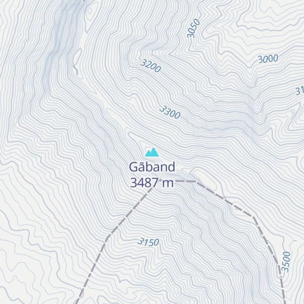 Map of Gāband