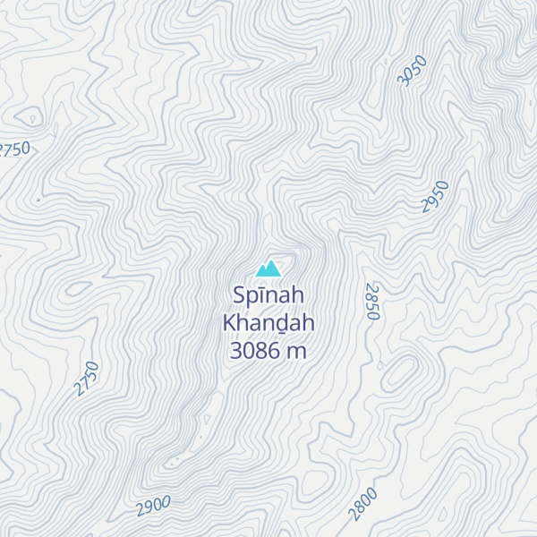 Map of Spīnah Khanḏah
