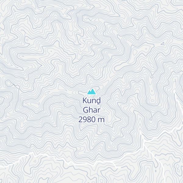 Map of Kunḏ Ghar
