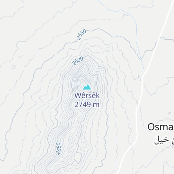 Map of Wêrsêk