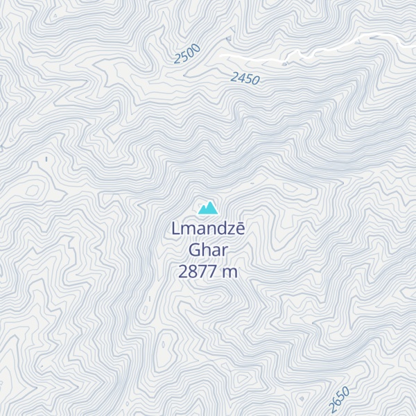 Map of Lmandzē Ghar