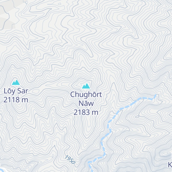 Map of Chughōrt Nāw