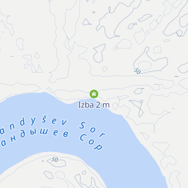 Map of Izba