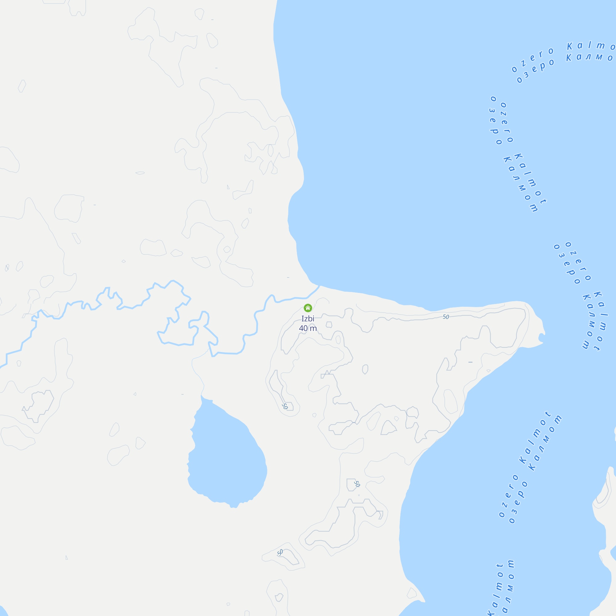 Izbi map