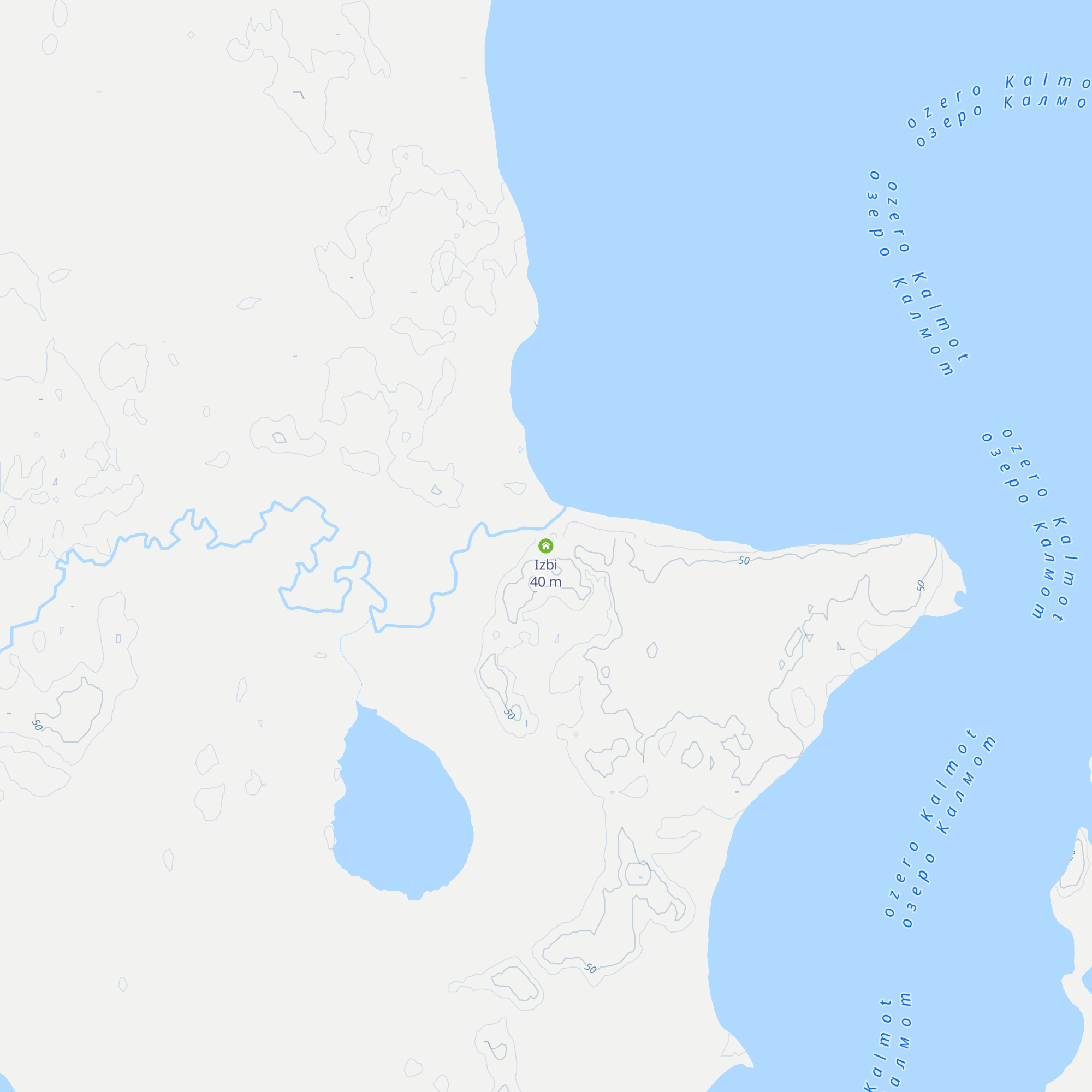 Izbi map