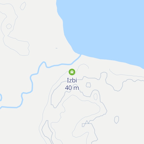 Map of Izbi