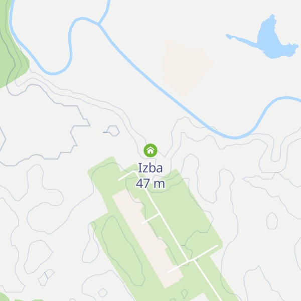Map of Izba