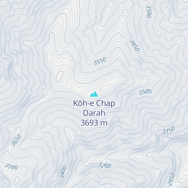 Map of Kōh-e Chap Darah