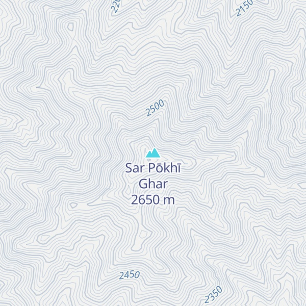 Map of Sar Pōkhī Ghar