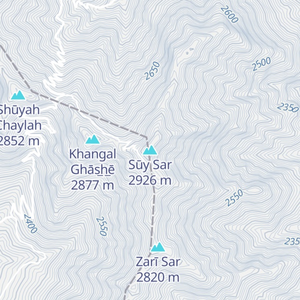 Map of Sūy Sar