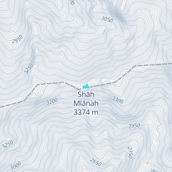Map of Shāh Mīānah