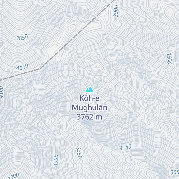 Map of Kōh-e Mughulān