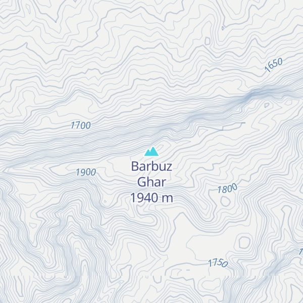 Map of Barbuz Ghar