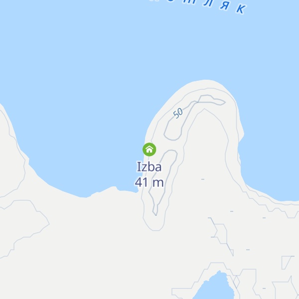 Map of Izba