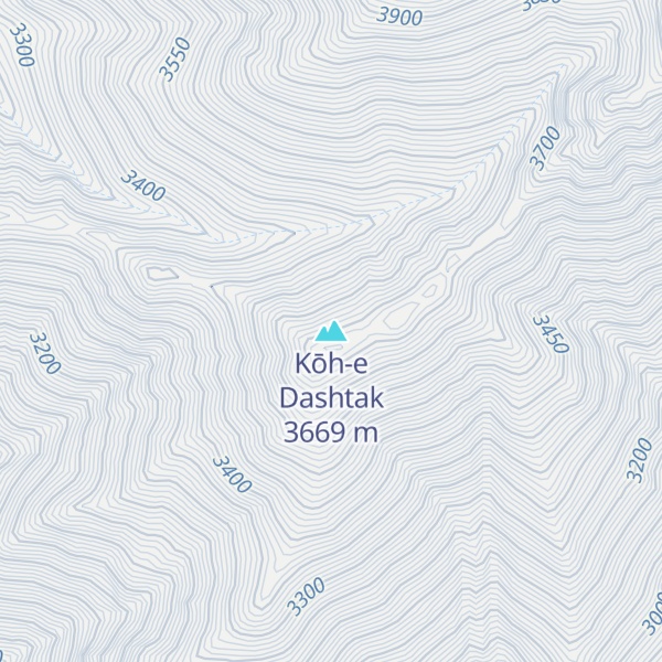 Map of Kōh-e Dashtak