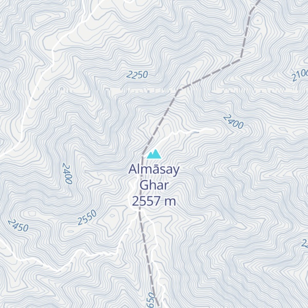 Map of Almāsay Ghar